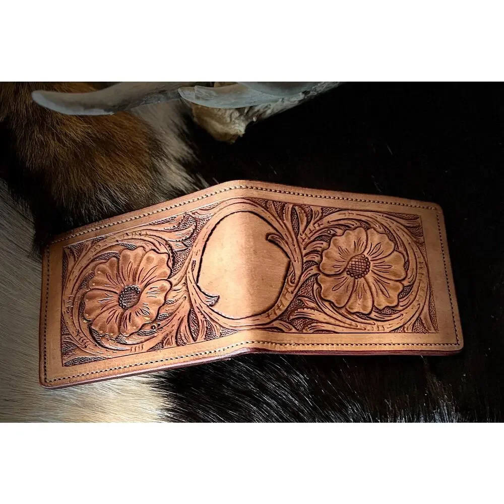 Handmade Wallet - Leather Bifold Wallet for Men - Artisan Crafted